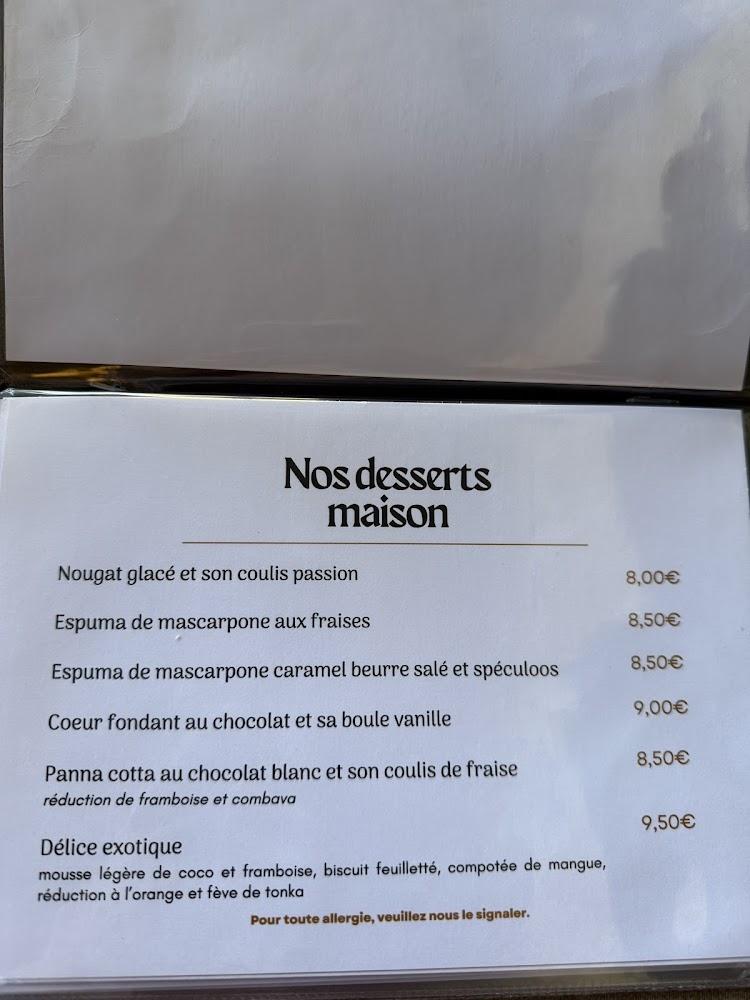 Villa Coco - Menu Image 1